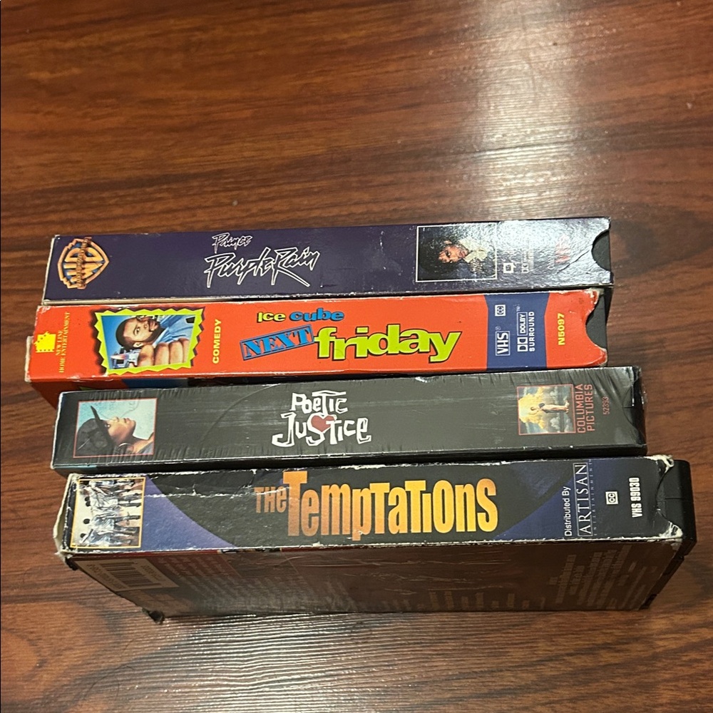 VTG 90s Black Cinema VHS Lot of Collectibles Nostalgic Cult Classics
